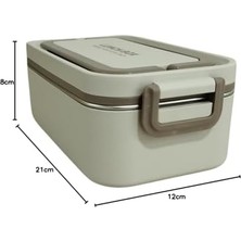Gndz Store Bento Lunch Box 1000 ml