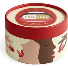 Gndz Store Jonathan Adler Full Dosis Untersetzer, Porzellan, Multicolor