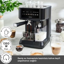 Gndz Store Mycaffe Barista S10 Entegre Süt Hazneli, Espresso, ve Cappuccino Makinesi