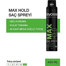 Gndz Store Syoss Styling Syoss Maksimum Tutuş Sprey, 400 ml