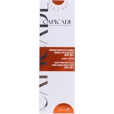 Gndz Store Capicade Güneş Spf 50 ve Krem Lekeli Cilt 100 ml