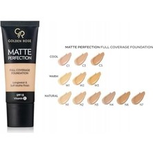 Gndz Store Perfection Foundation - Natural 07 - Yoğun Kapatıcı Mat Fondöten