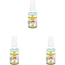 Gndz Store Minoris Baby Organik Vücut Koruyucu Sprey, Vegan 100ML (3 Paketi)