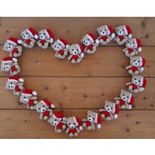 Renkli Ve Kreatif Amigurumi Şapkalı Ayıcık (1ADET)