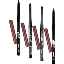 Gndz Store Lift Up Lip Plumper Lipliner Dolgunlaştırıcı Etkili & Uzun Süre Kalıcı Dudak Kalemi (4 Paketi)