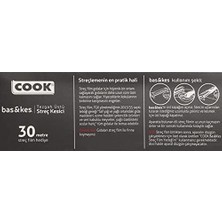 Gndz Store Bas&kes Streç Film Kesme Aparatı, 30 cm x 30 M, Beyaz (3 Paketi)