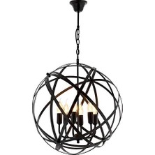 Gndz Store 4183 Modern Avize, 40 W, Siyah