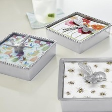 Gndz Store Marıposa Dragonfly Peçete Ağırlığı, Gümüş