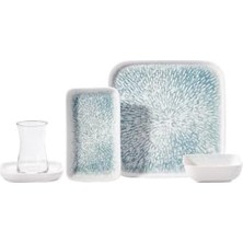 Gndz Store A8853 Plaza Coll. 25 P Kahvaltı Takımı