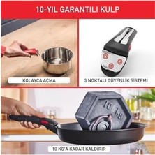 Gndz Store Titanyum 1x Ingenio Simplecook 3 Parça Tava Seti - 2100134663