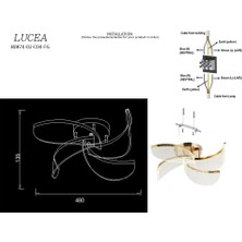 Gndz Store Nule Dörtlü Ledli Plafonyer