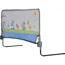 Gndz Store Baby AGU-105-90 Katlanabilir Yatak Bariyeri (Hayvan Desenli, 90CM)