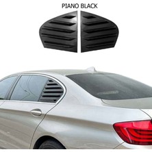 Tuning Vadisi Bmw F10 Kelebek Cam Vizörü (Plastik) Parlak Siyah 2010 2017