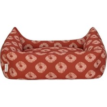 YF Tekstil Ambalaj Pet Uniform Kiss Tarçın-Bej Köpek Yatağı M 60X70CM