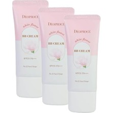 Gndz Store Deoproce Beyazlatıcı ve Işıltı Artırıcı Flower Bb Krem 30 Mililitre No:23 (3 Paketi)