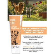 Matt Daily Vita Paste – Kedi & Köpek Multivitamin Macun