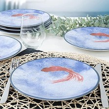 Gndz Store Koi Pasta Tabağı 20 cm 6 Adet - 20221