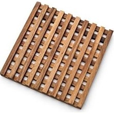 Gndz Store Venedik Sacayağı, 25,4 x 25,4 x 2,5 Cm, Kahverengi