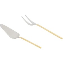 Gndz Store 8100 Mat Altın 5 Parça Servis Seti