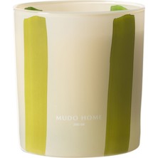 Mudo Home Glowy Çizgili Peach Mum 200 gr