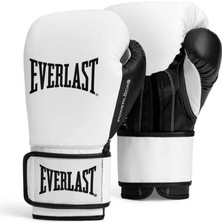 Everlast P00004005-WH/BK Powerlock Og Boks Eldiveni 16 Oz
