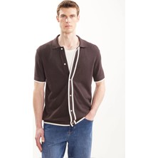 Ted Baker Kahverengi Erkek Hırka TBMRKW2068