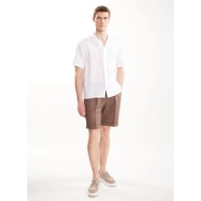 Ted Baker Kahverengi Erkek Şort TBMRTR2052