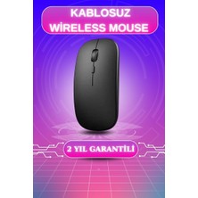 YF Tekstil Ambalaj Kablosuz Mouse Fare Şarjlı Bluetooth Wireless Çift Modlu Sessiz - YFTA163972-5787