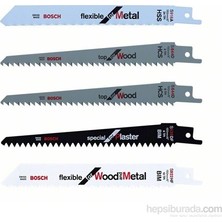 Bosch Keo 5'li Bıçak Seti Metal ve Ahşap İçin Esnek Kesim Özelliği ile