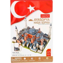 Cubic Fun 225 Parça 3D Puzzle: Ayasofya Camii