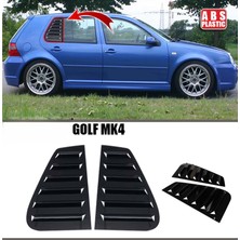 Tuning Vadisi Golf 4 Kelebek Cam Vizörü Kaplama Parlak Siyah 1997 1998 1999 2000 2001 2002 2003