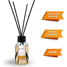 Gndz Store Alya Woody Oriental Bambu Çubuklu Oda Kokusu 100 ml
