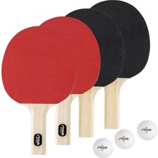 Stiga Stıga Klasik 2 Oyuncu ve 4 Oyuncu Ping Pong Seti - Masa Tenisi Raketleri