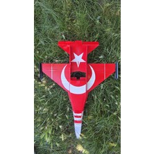 Kuzey Hobi F-16 Ay-Yıldız Özel Tasarım Montajlı ve Boyalı Gövde Kiti – Elektroniksiz