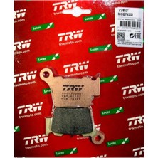 Ktm Exc-F Exc 250 2t Modeller Arka Fren Balatası Sinter Trw MCB743SI