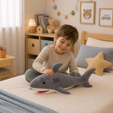 Toyzoy Toys Köpek Balığı Peluş Büyük Boy 60 cm - Yumuşak & Hediyelik