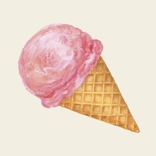 Hester & Cook Ice Cream Cocktail Napkin - Pack Of 20