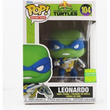 Funko Pop! Comics: Mighty Morphin Power Ranger /teenage Mutant Ninja Turtles - Leonardo - #104 Convention Exclusive