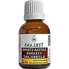 Die Grup Terlans Gitar Teli Temizleyici & Koruyucu Yağlayıcı 25 ml + Mikrofiber Bez | Uzun Ömürlü, Pas Önleyici ve Pürüzsüz Çalma Deneyimi | Guitar String Lubricant