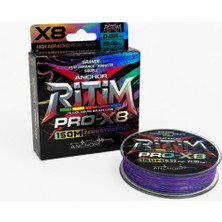 Ip Örgü Misina - 8 Kat - Anchor Ritim X8 - 150MT - Ebruli - 0.22MM