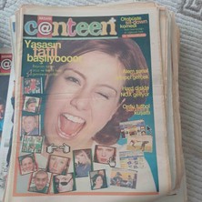 Canteen Dergısı Aksam Gazetesi Eki 2000-2002 Yılı Sıralı 81 Dergi 1 ile 86 Nolu Sayilar Arasi 81 Adet Dergi Sadece 81 Dergi Yeni Kondisyonda