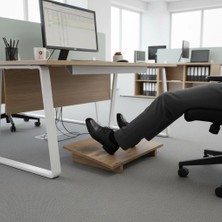 Altınbaşak Dekorasyon Ergonomik Kullanım Çok Amaçlı Ayak Yükseltici Basamak Ofis ve Ev Uyumlu