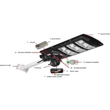 Pulnix Pulnıx 4g Solar Kamera Sim Kartlı Kamera 450W Aydınlatma