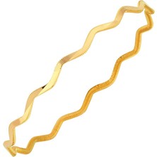 Sembol Gold 22 Ayar Ajda Bilezik Zikzak 12.00 Gram