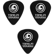 Die Grup Siyah 1.5 mm Kalınlığında 3 Adet Gitar Penası Seti