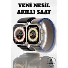 MiraLive 49MM Ekranlı, Kan Basıncı ve Adımsayar Özellikli Bluetooth Akıllı Saat