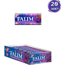 Falım Orman Meyveleri Aromalı Sakız 7 gr - 20 Adet