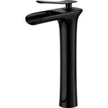Edge Uzun Lavabo Bataryası Mat Sıyah
