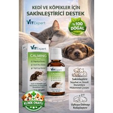 Vitexpert %100 Doğal Anti Stress Kedi Ve Köpekler Için Sakinleştirici Ve Rahatlatıcı Calming Liquid Damla 50ml