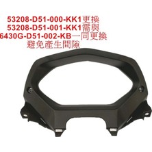 Sym Mamba Panel Gösterge Çerçevesi Km Çerçevesi 53208-D51-001-KK1